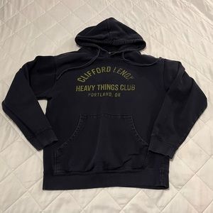 Clifford Lenox Heavy Things Club Portland, OR Hoodie Sweatshirt Julian Smith M